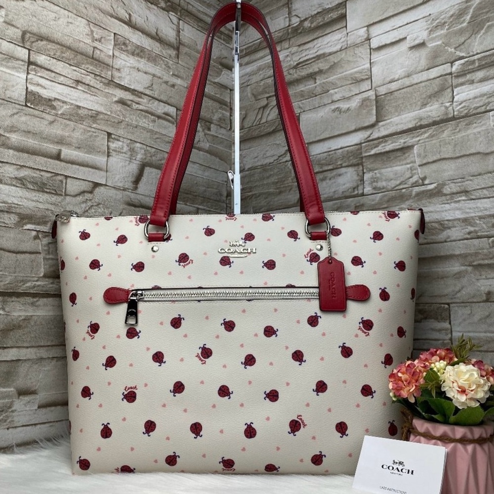 NWT Coach Lady Bug Tote and Wallet - Picture 5 of 8